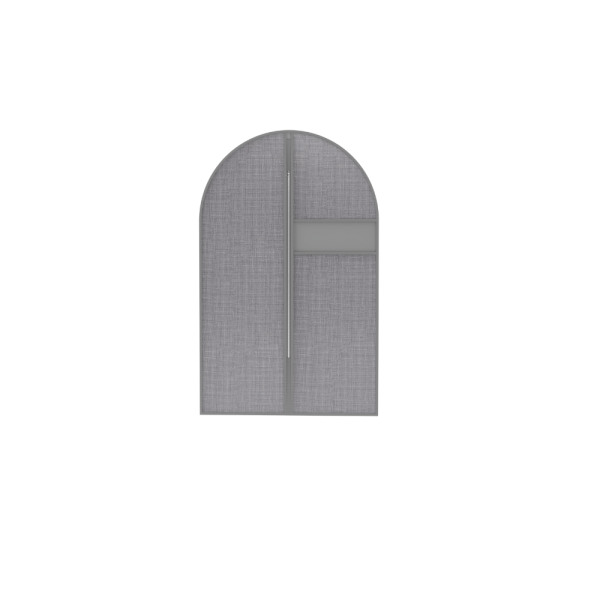 Custodia per Abiti in Tessuto Grigio 60x90