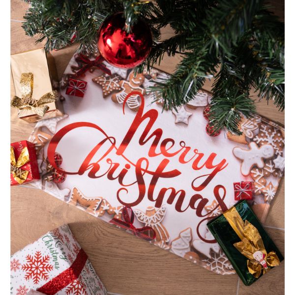 Tappeto Natalizio Merry Christmas