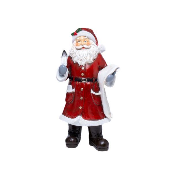 Babbo Natale Decorativo con Lettera e Penna