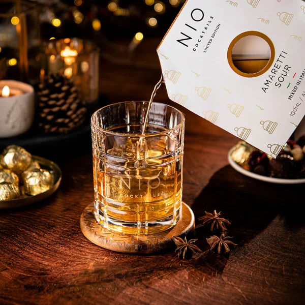 cocktail di Natale Amaretto sour