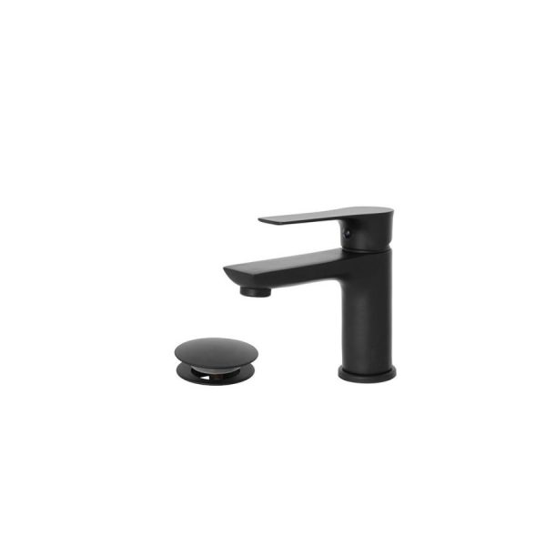Miscelatore Lavabo Nero Opaco