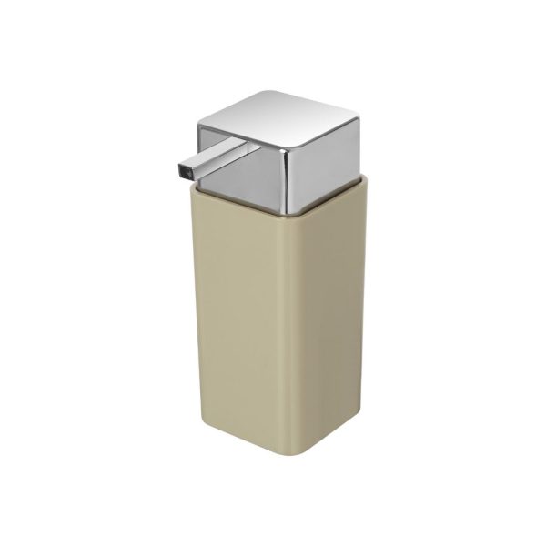 dispenser sapone plastica tortora