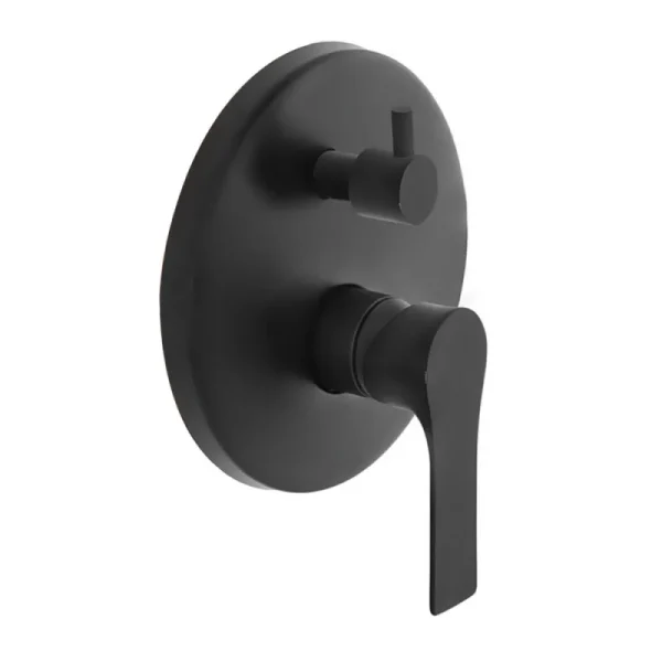 Rubinetto Doccia con deviatore nero