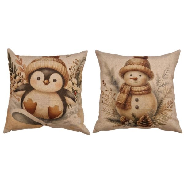 Set 2 Cuscini Natale Vintage