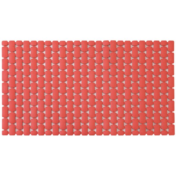 Pedana Doccia Antiscivolo Rosso Mattone Rettangolare