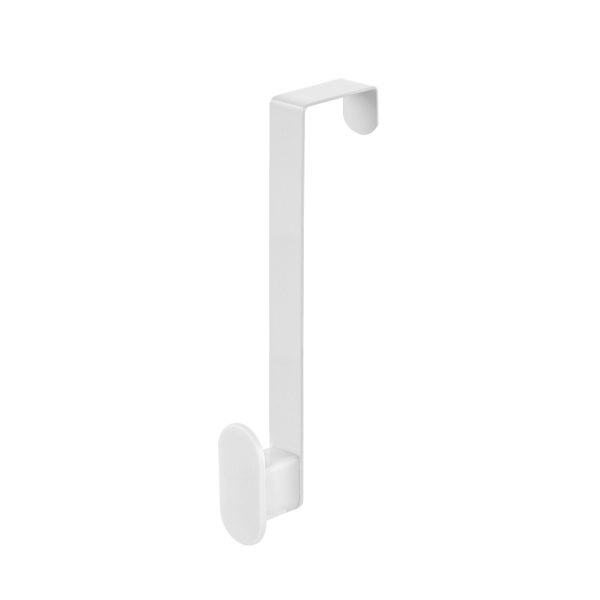 Appendino Singolo Bianco con Pomello Ovale