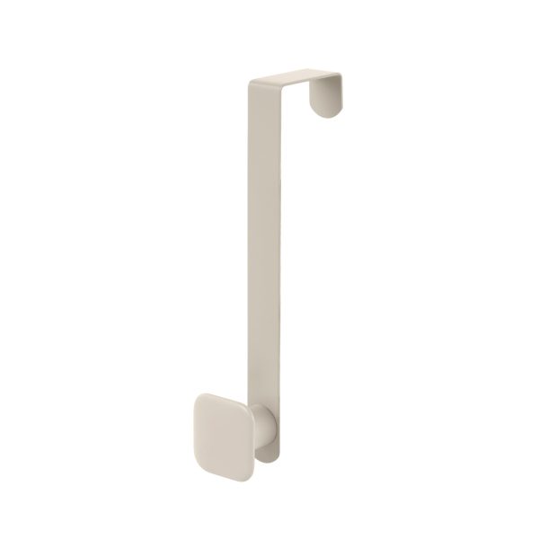 Appendino Singolo Beige con Pomello Quadrato