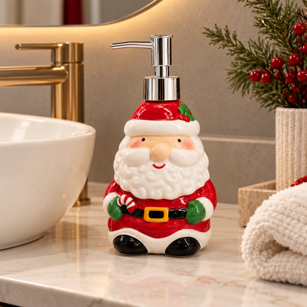 Dispenser Babbo Natale Sapone